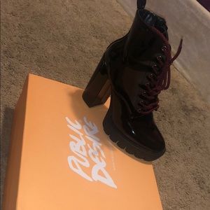 Public Desire High Ankle Boots